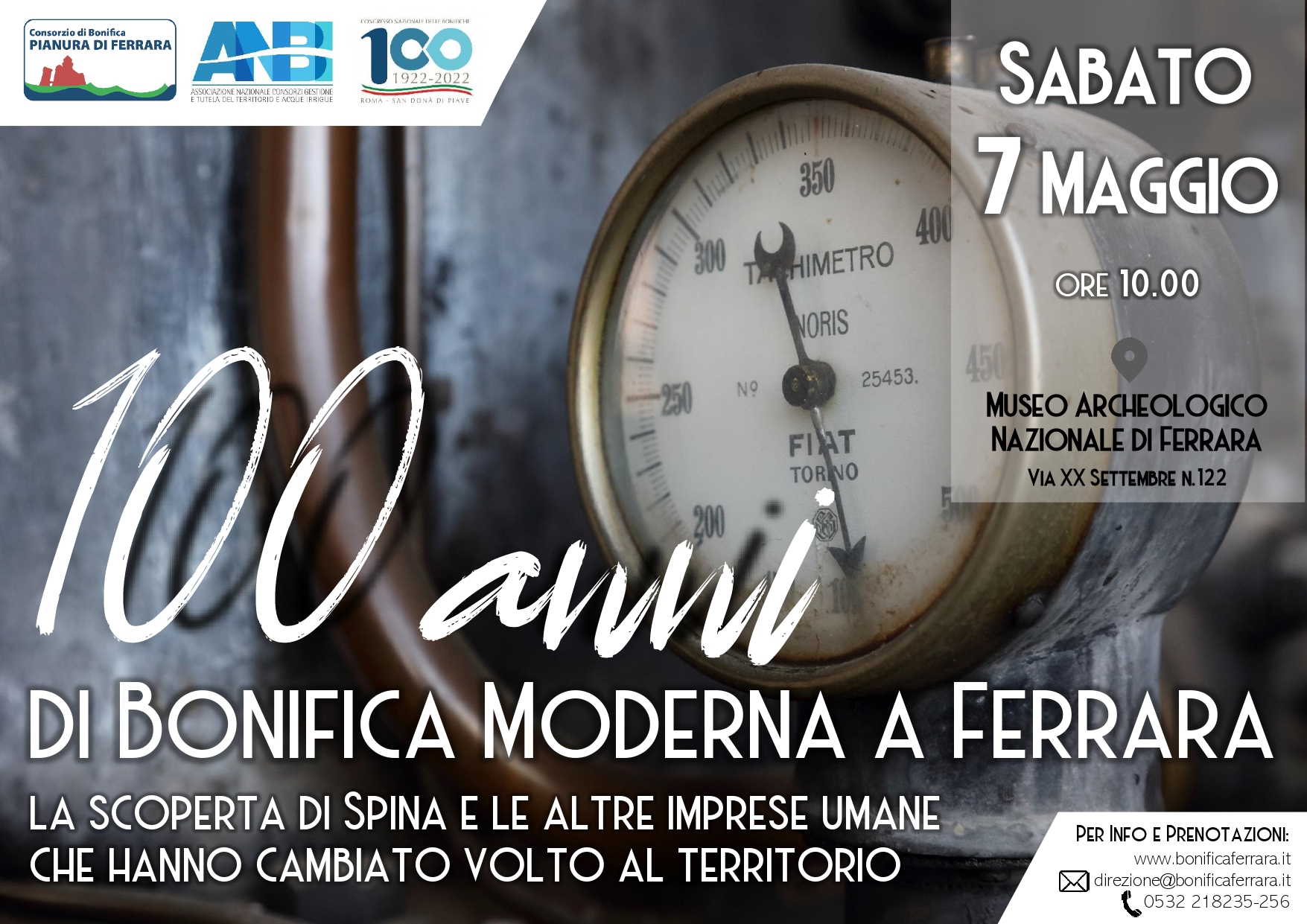 100 anni di bonifica moderna a Ferrara